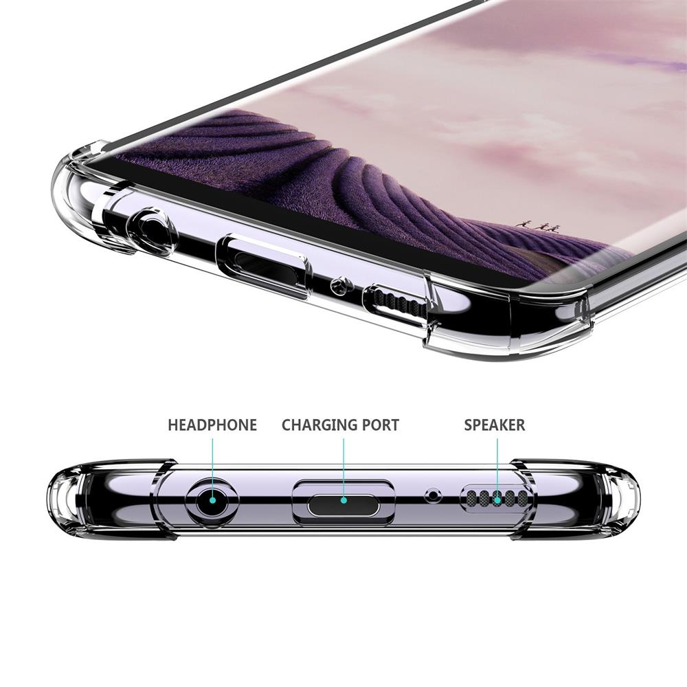 Rugged TPU für Samsung Galaxy S9 Plus in Transparent