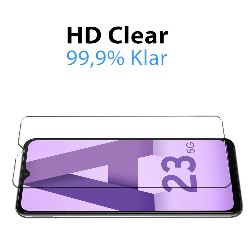 4in1 Glas Set für Samsung Galaxy A23 5G