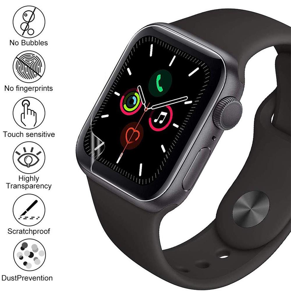 Clear Schutzfolie für Apple Watch 1 / 2 / 3 - 42mm im 2er Pack