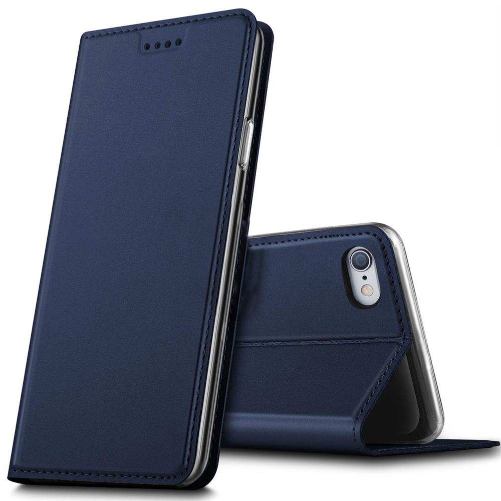 Electroplated Flip für Apple iPhone 6 Plus / 6s Plus in Blau