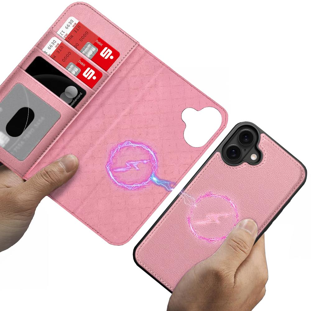 Magnetic Wallet für Apple iPhone 17 in Rosegold