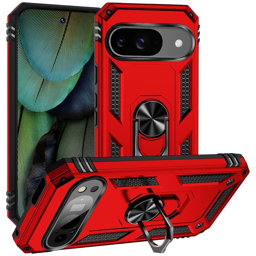 Army Case für Google Pixel 9 in Rot