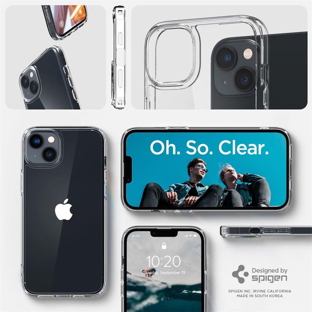 Spigen ULTRA HYBRID CASE für Apple iPhone 14 in Transparent