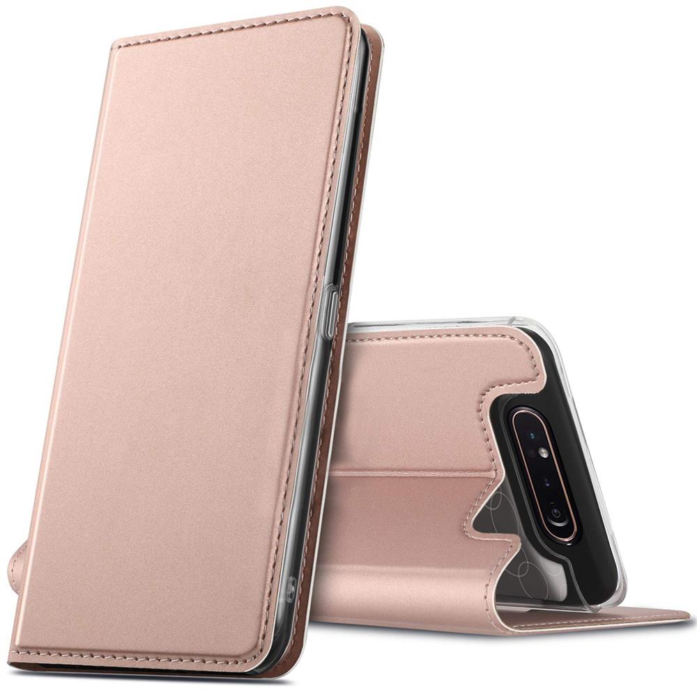 Electroplated Flip für Samsung Galaxy A80 in Rosegold