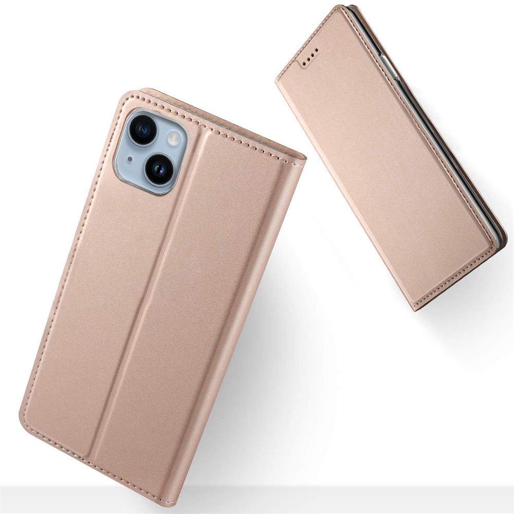 Electroplated Flip für Apple iPhone 15 Plus in Rosegold