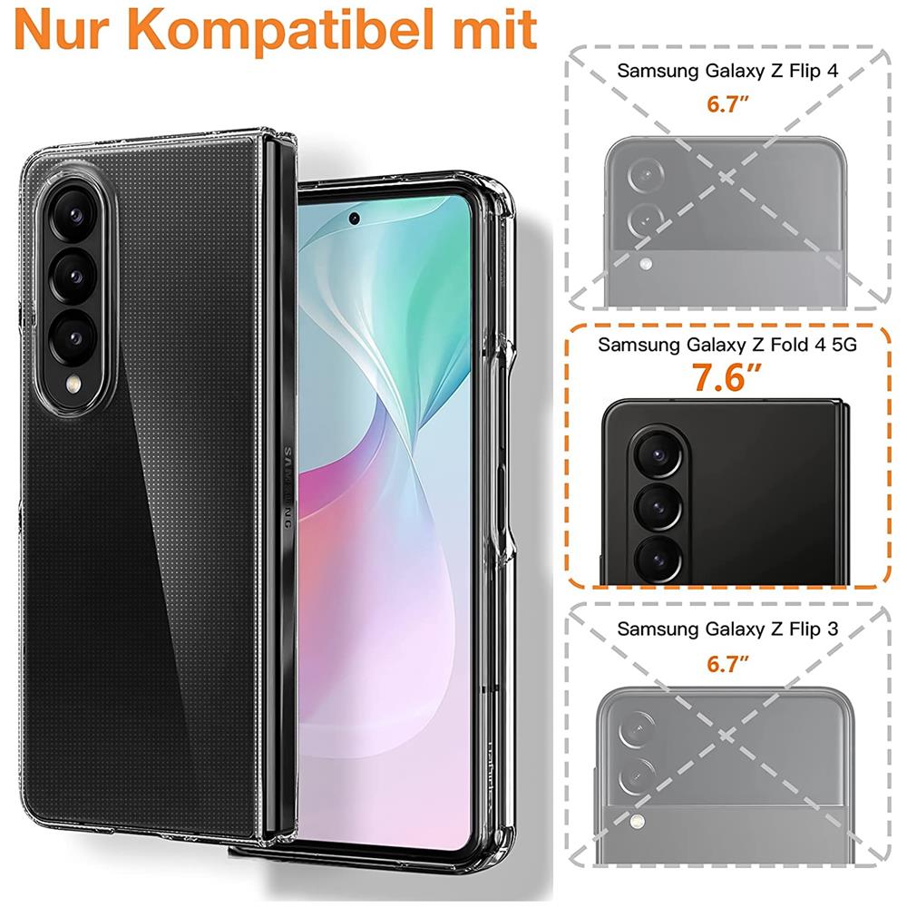Zero für Samsung Galaxy Z Fold 4 in Transparent