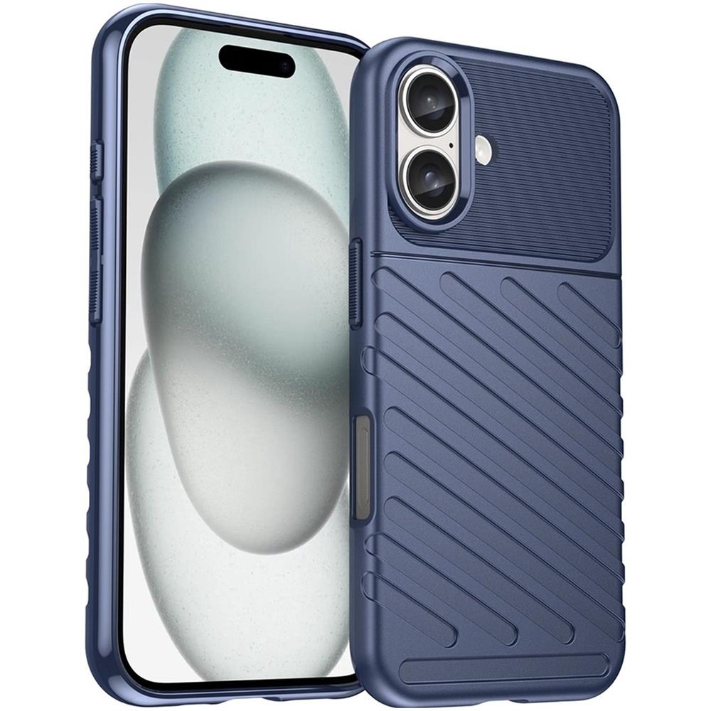 Thunder Case für Apple iPhone 16 Plus in Blau