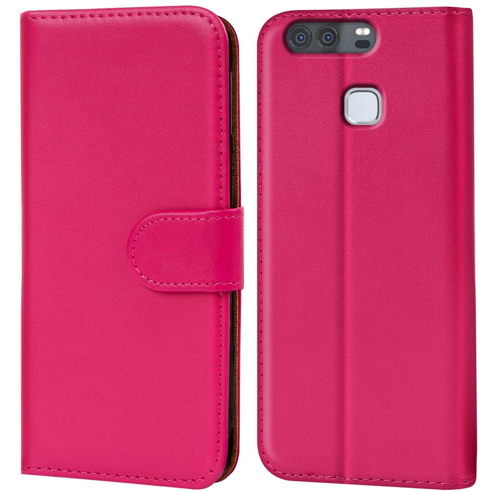 Basic Wallet für Huawei P9 in Pink