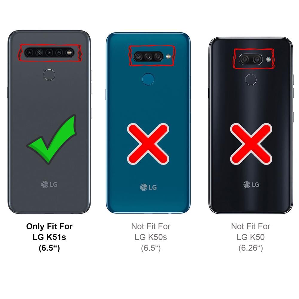 Basic Flip für LG K51s in Schwarz