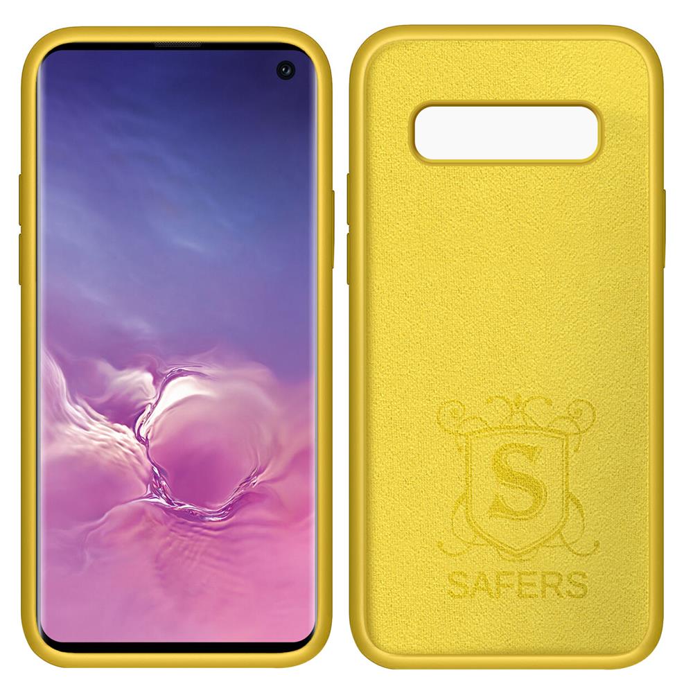 Colour TPU für Samsung Galaxy S10 Plus in Gelb