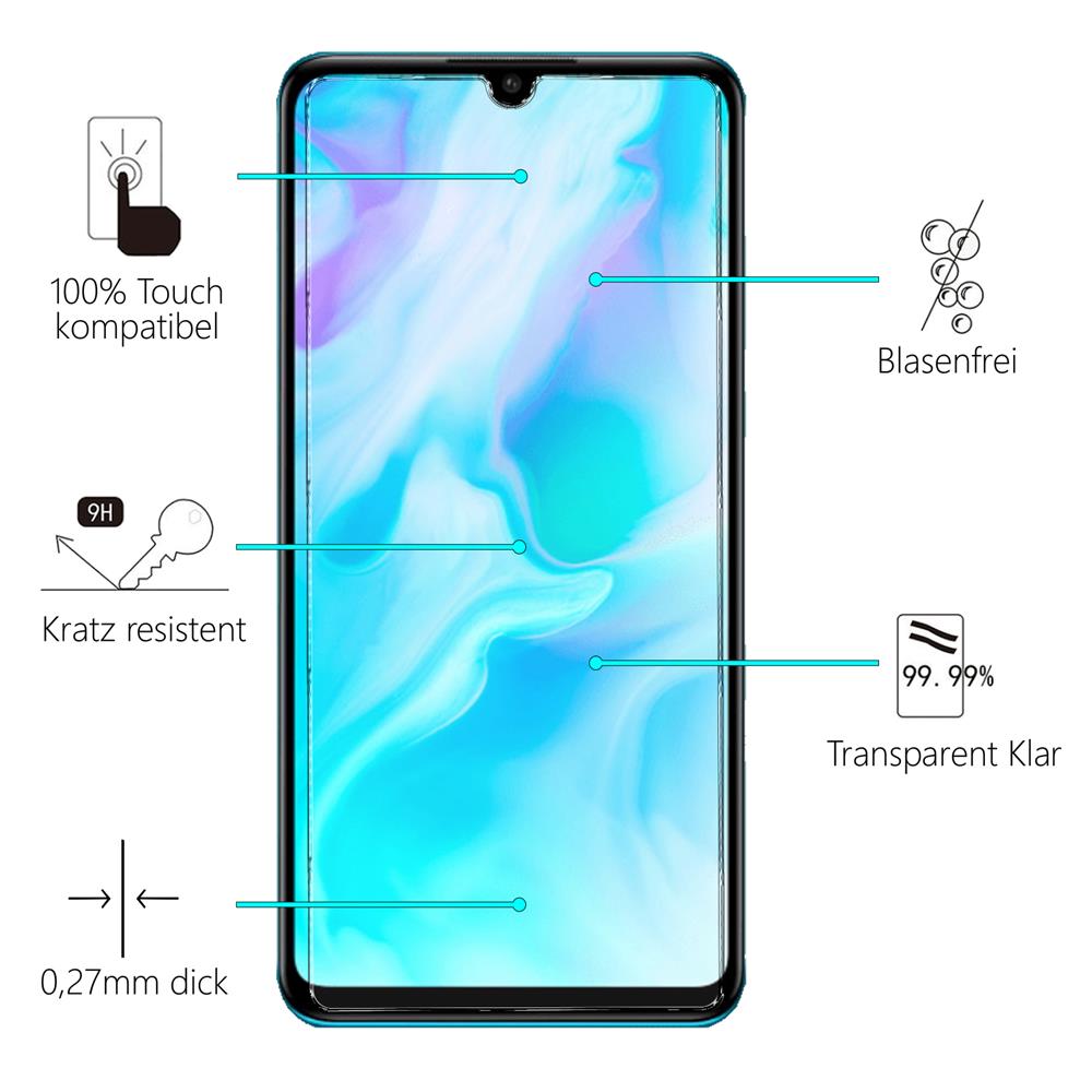 Glas 2in1 für Huawei P30