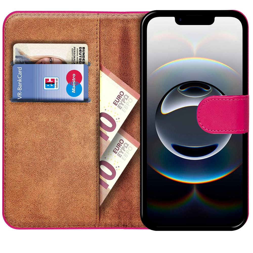Basic Wallet für Apple iPhone 17e in Pink