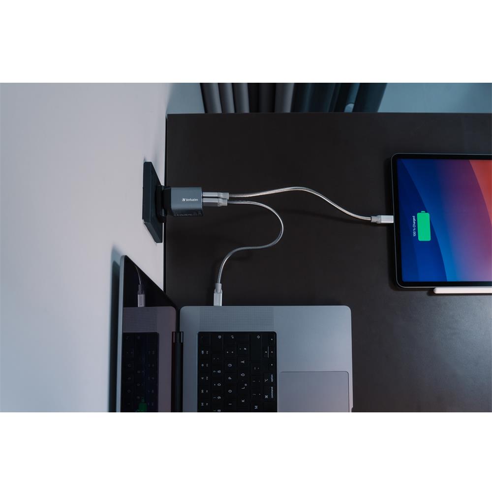 Verbatim Netz-Ladegerät GNC-35 - GaN Charger 35W