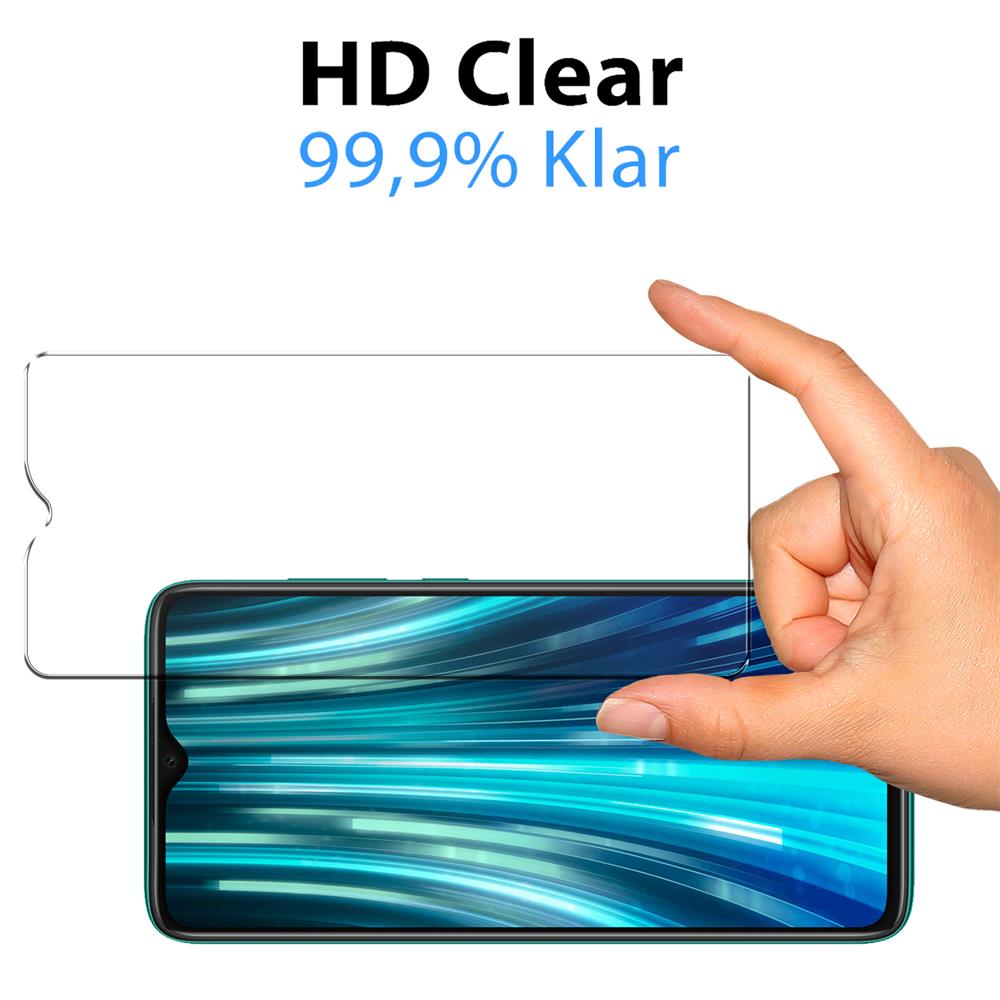 Glas 2in1 für Xiaomi Redmi Note 8 Pro