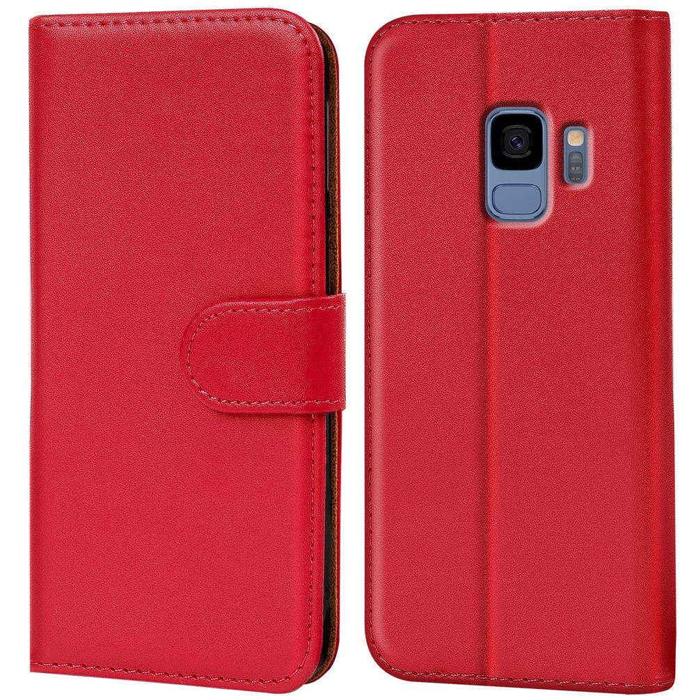 Basic Wallet für Samsung Galaxy S9 in Rot