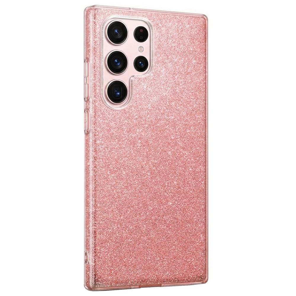 Shiny TPU für Samsung Galaxy S26 Ultra in Rosegold