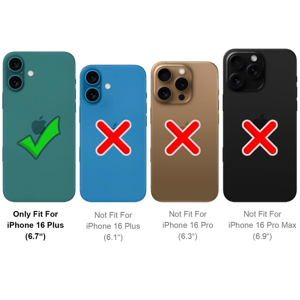 Army Case für Apple iPhone 16 Plus in Grün