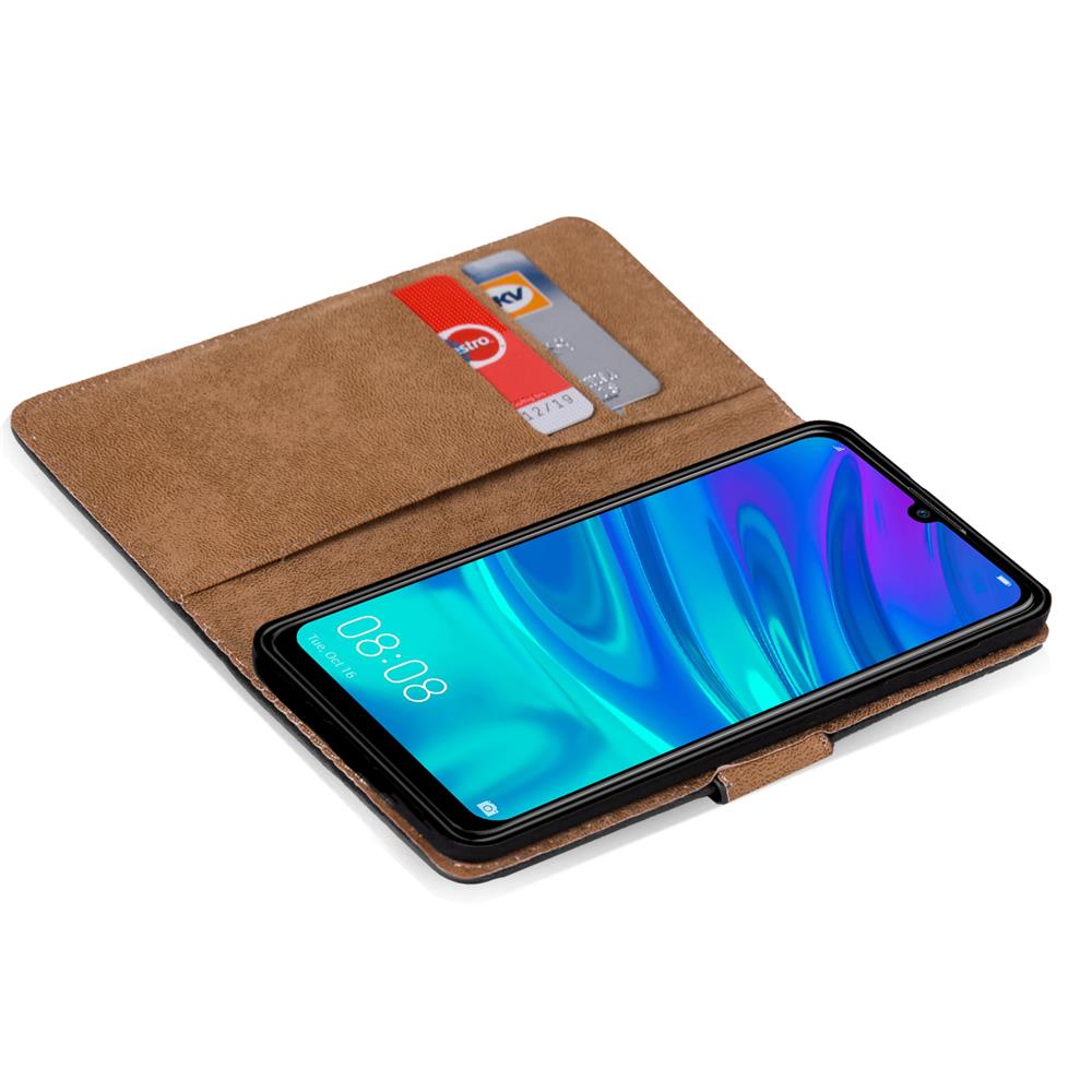 Basic Wallet für Huawei Y7 2019 in Schwarz