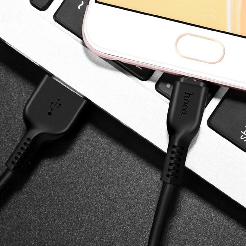 Hoco USB Kabel - X20 microUSB - 3M in Schwarz