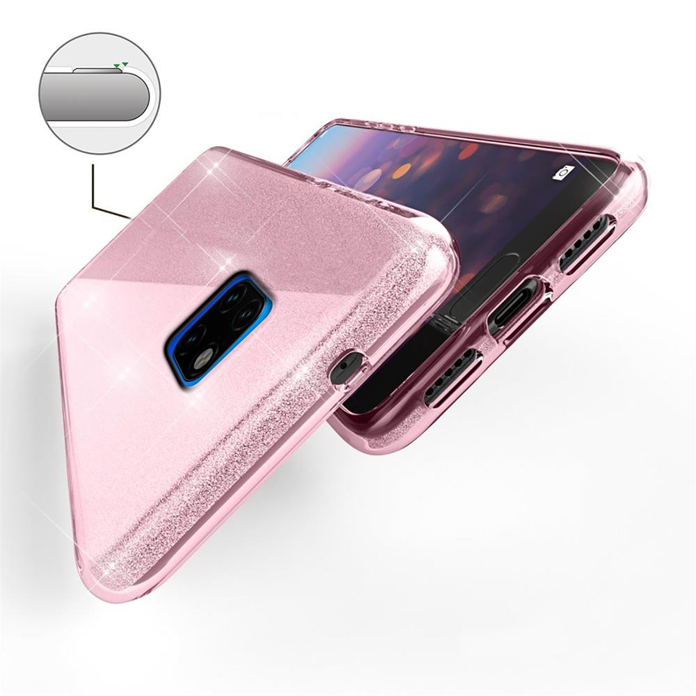 Shiny TPU für Huawei Mate 20 in Rosegold