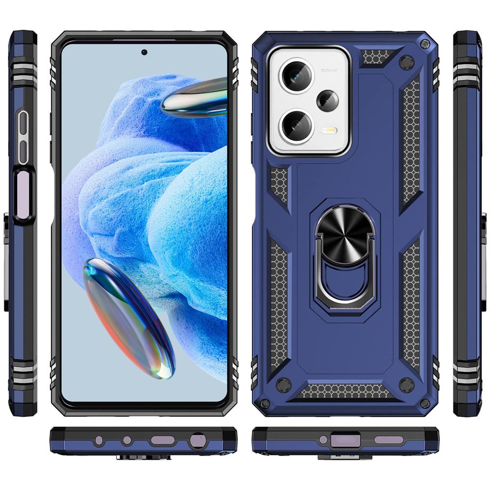 Army Case für Xiaomi Redmi Note 12 Pro Plus 5G in Blau