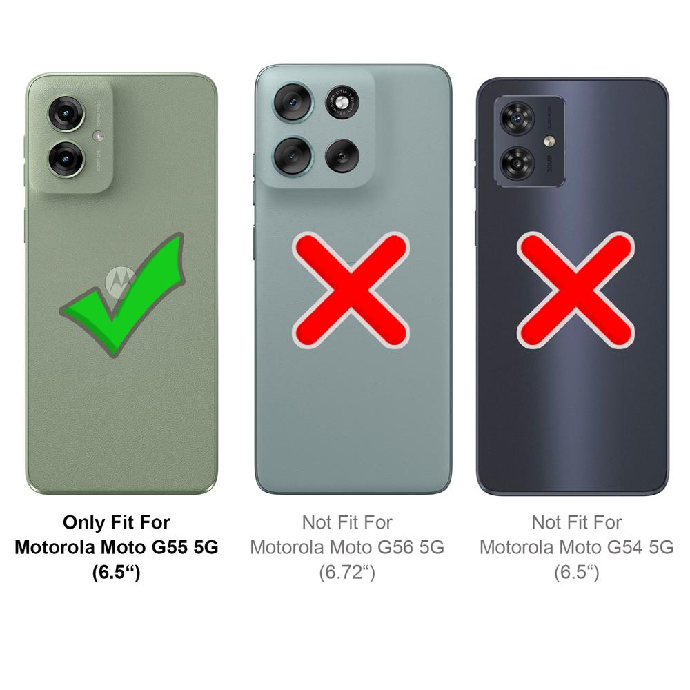 Defender Case für Motorola Moto G55 5G in Schwarz