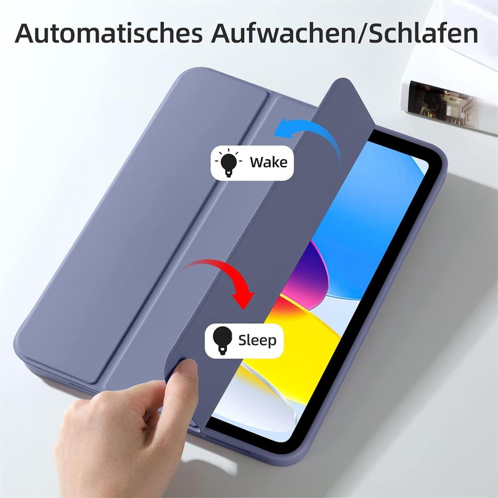 Smart Cover für Apple iPad Pro 13 2024 in Grau / Blau