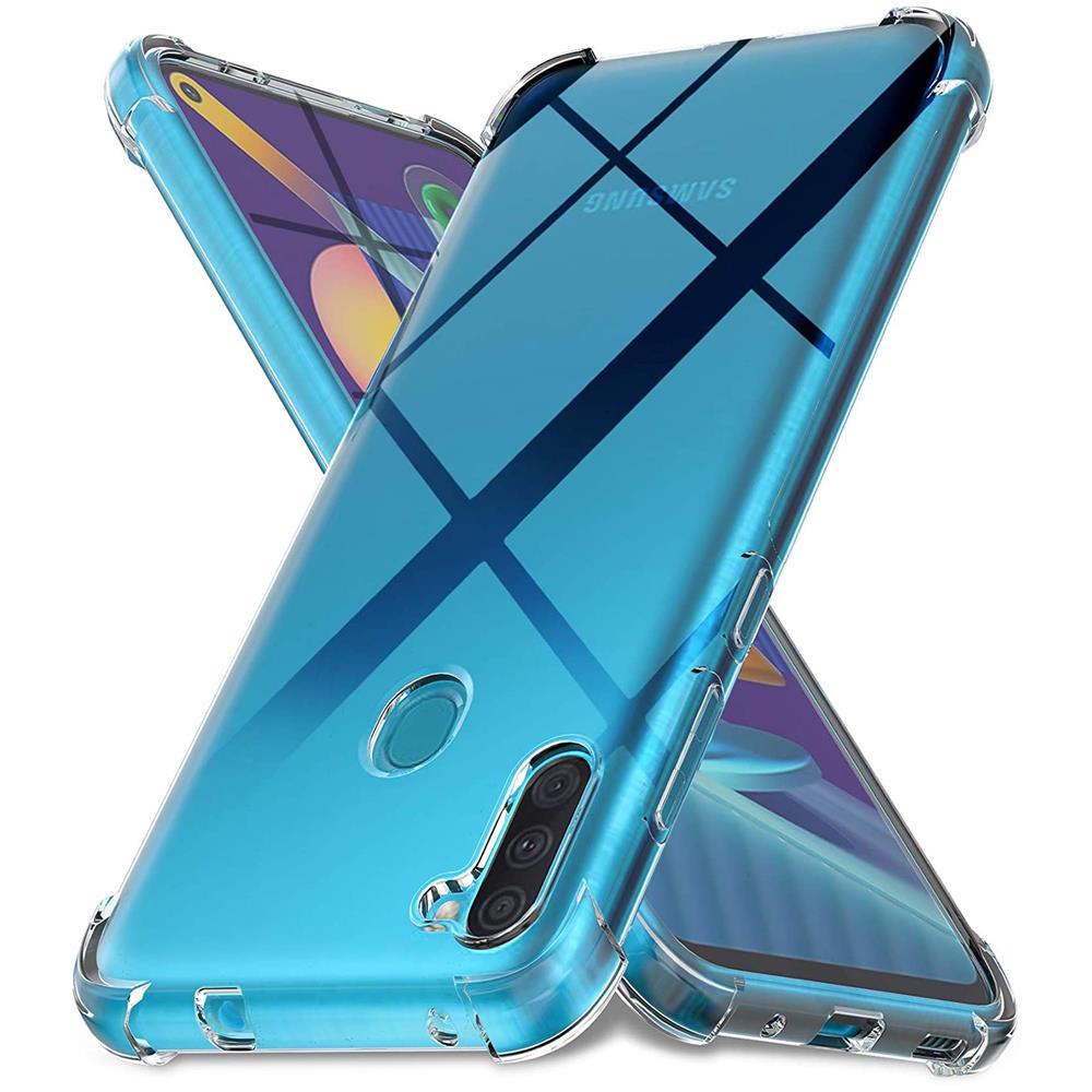 Rugged TPU für Samsung Galaxy M11 in Transparent