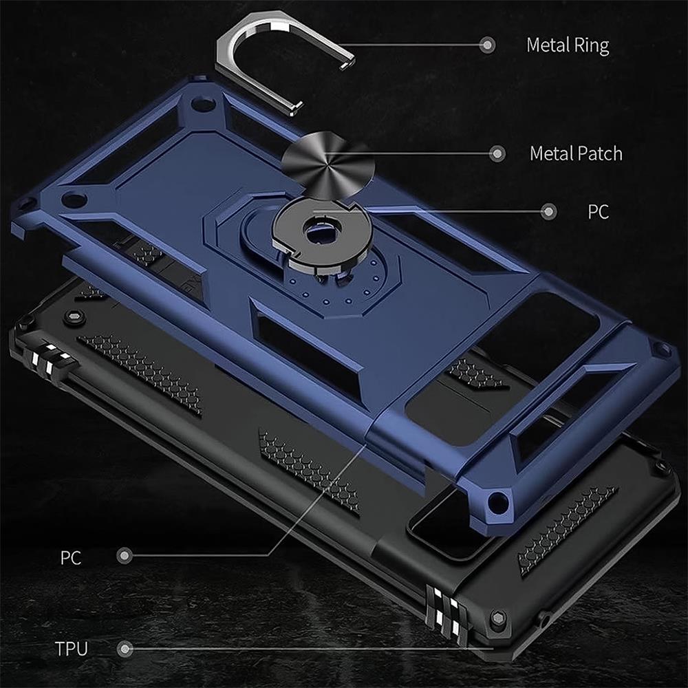 Army Case für Google Pixel 7a in Blau