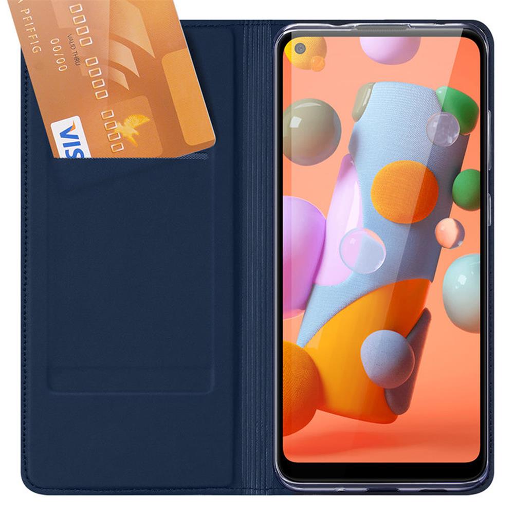Electroplated Flip für Samsung Galaxy M11 in Blau