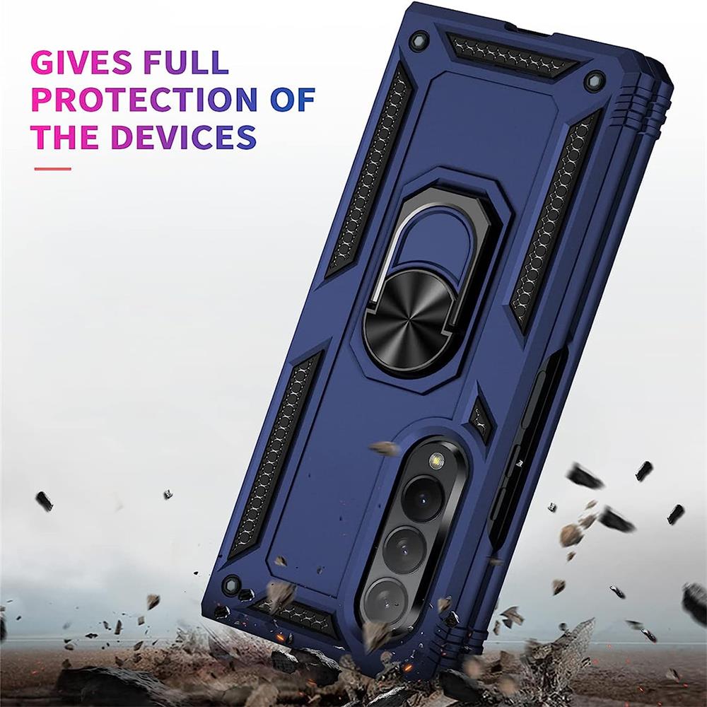 Army Case für Samsung Galaxy Z Fold 4 in Blau
