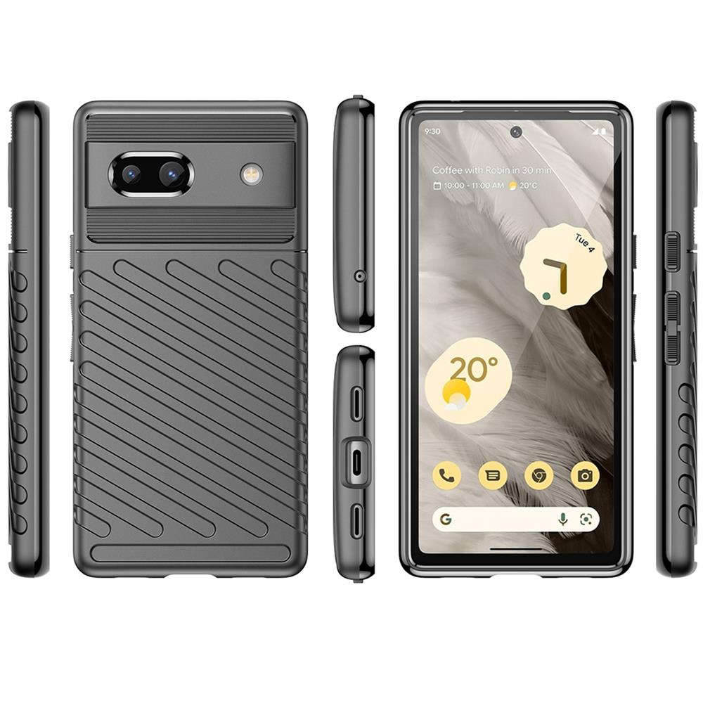 Thunder Case für Google Pixel 7a in Schwarz
