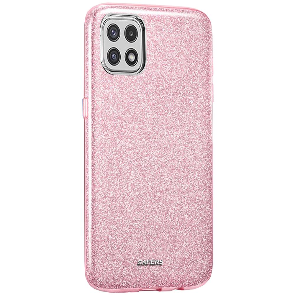 Shiny TPU für Samsung Galaxy A22 5G in Rosegold
