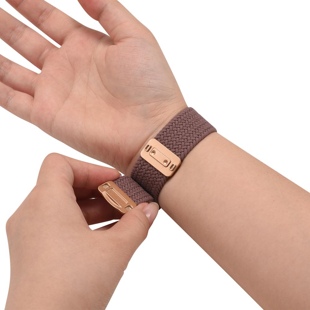 Loop Nylonarmband für Apple Watch 1-11/SE1-3/Ultra1-3 - 42/44/45/49mm in Staubviolett - Universal