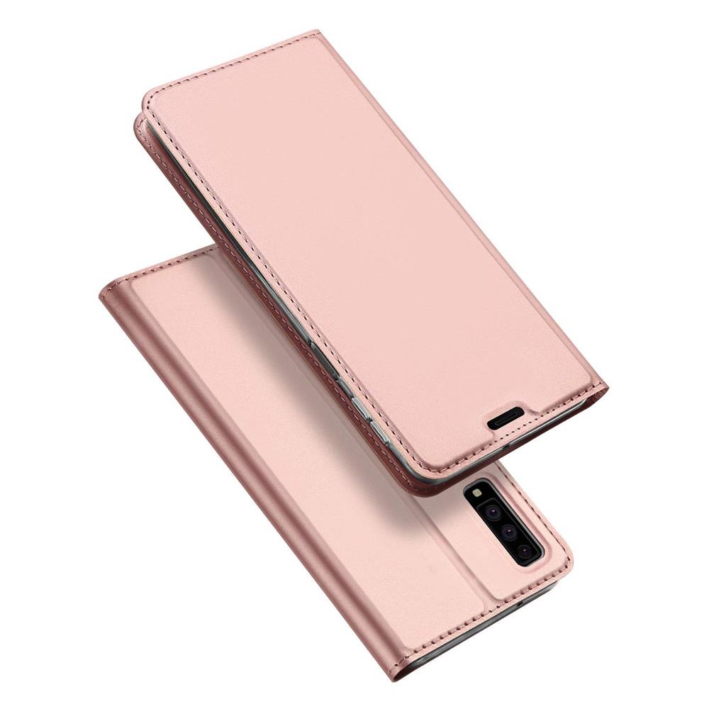 Electroplated Flip für Samsung Galaxy A7 2018 in Rosegold