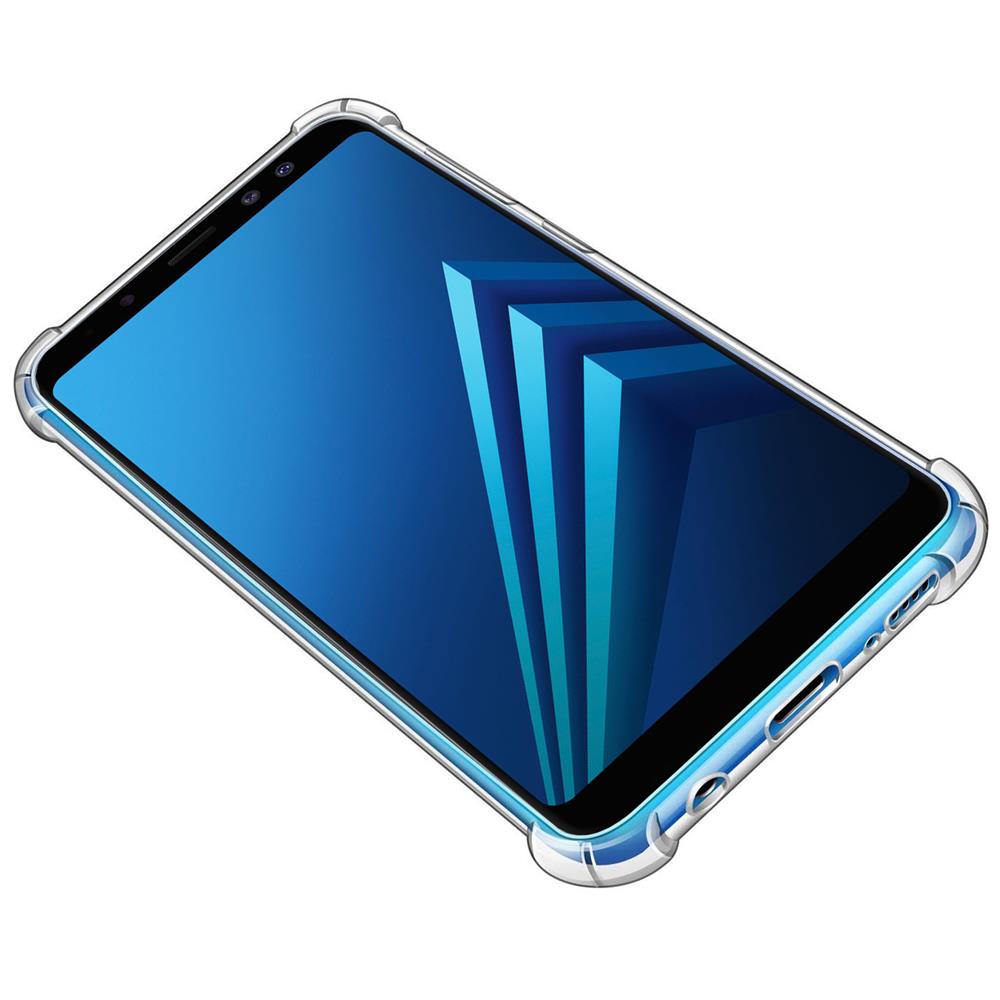 Rugged TPU für Samsung Galaxy A8 2018 in Transparent