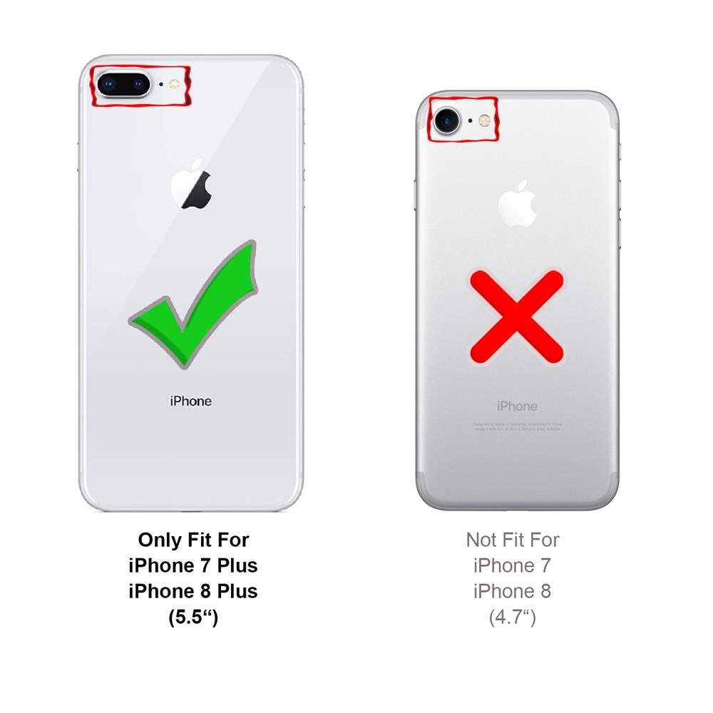 Zero für Apple iPhone 7 Plus / 8 Plus in Transparent