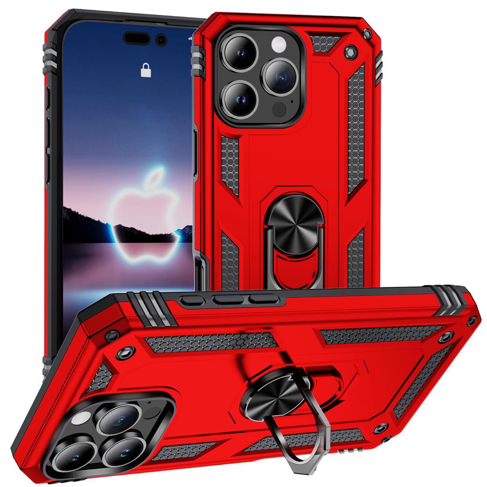 Army Case für Apple iPhone 16 Pro Max in Rot