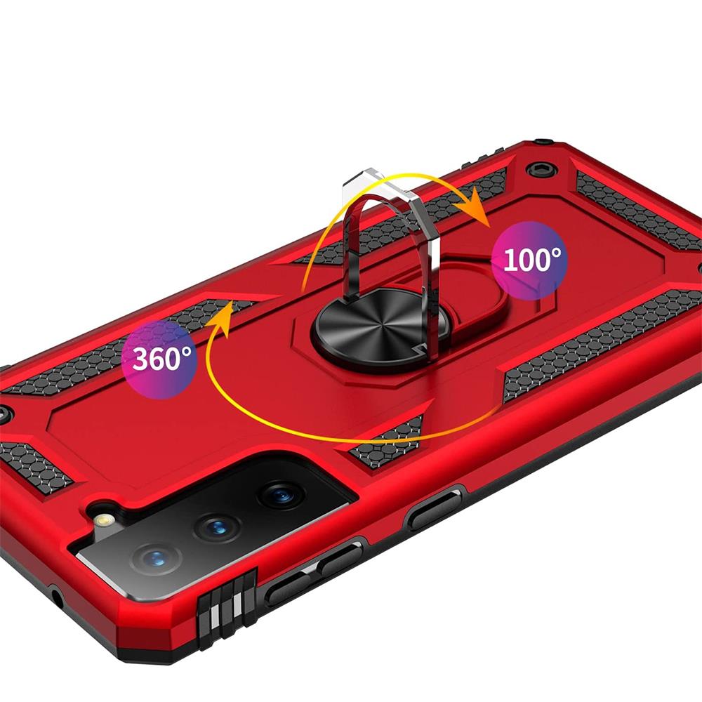 Army Case für Samsung Galaxy S21 Plus in Rot
