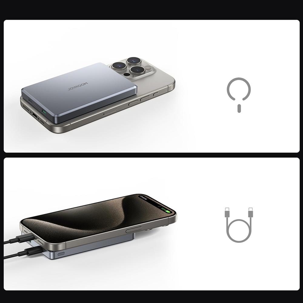 Power Bank - Joyroom JR-PBM08 Pro - 10000 mAh in Grau