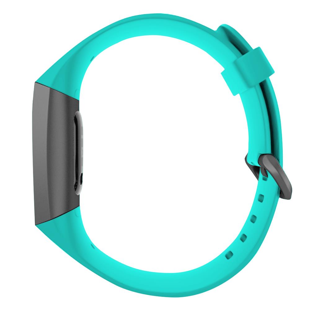Fitnessarmband TPU für Fitbit Charge 3 / 4 - Größe S in Hellblau