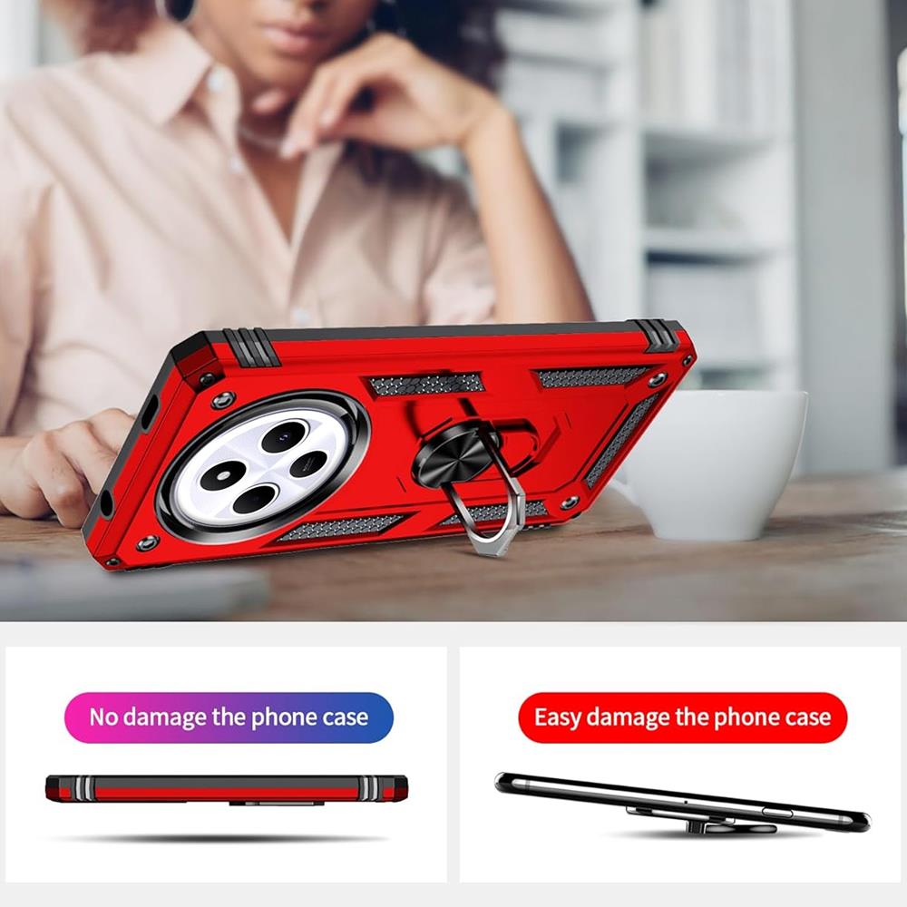 Army Case für Xiaomi Redmi 14C / Poco C75 in Rot