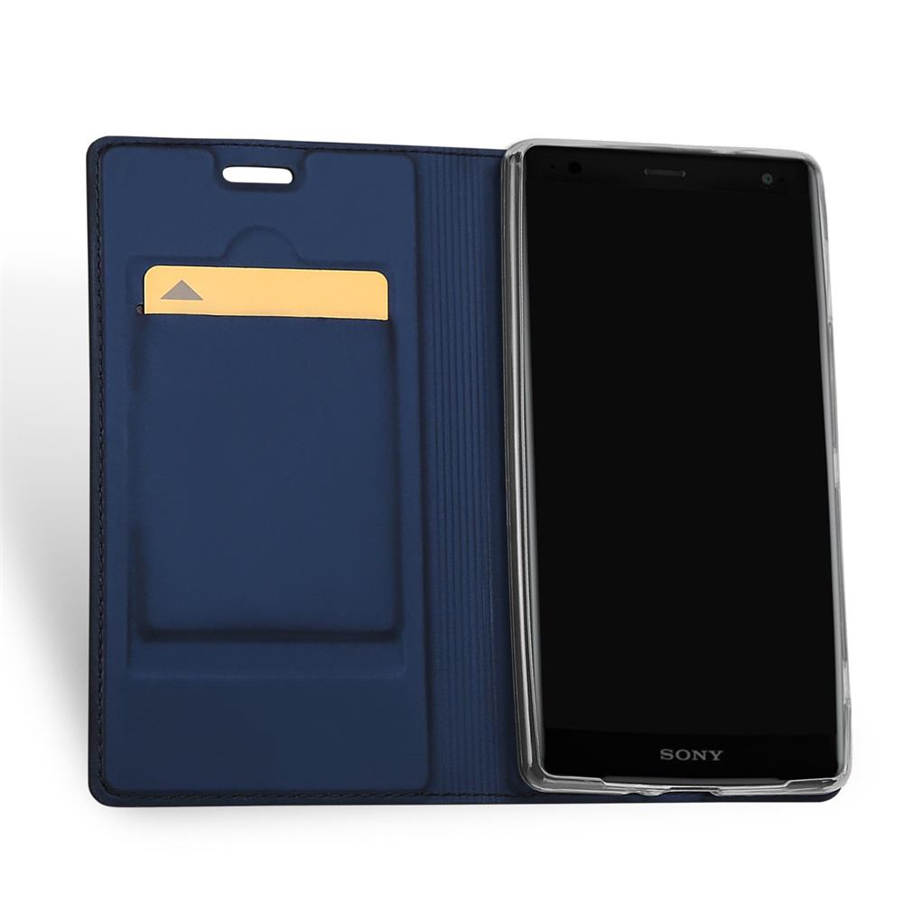 Electroplated Flip für Sony Xperia XZ3 in Blau