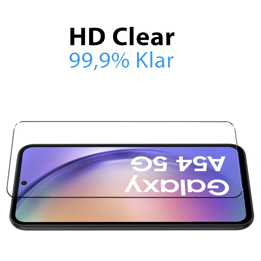 4in1 Glas Set für Samsung Galaxy A54 5G