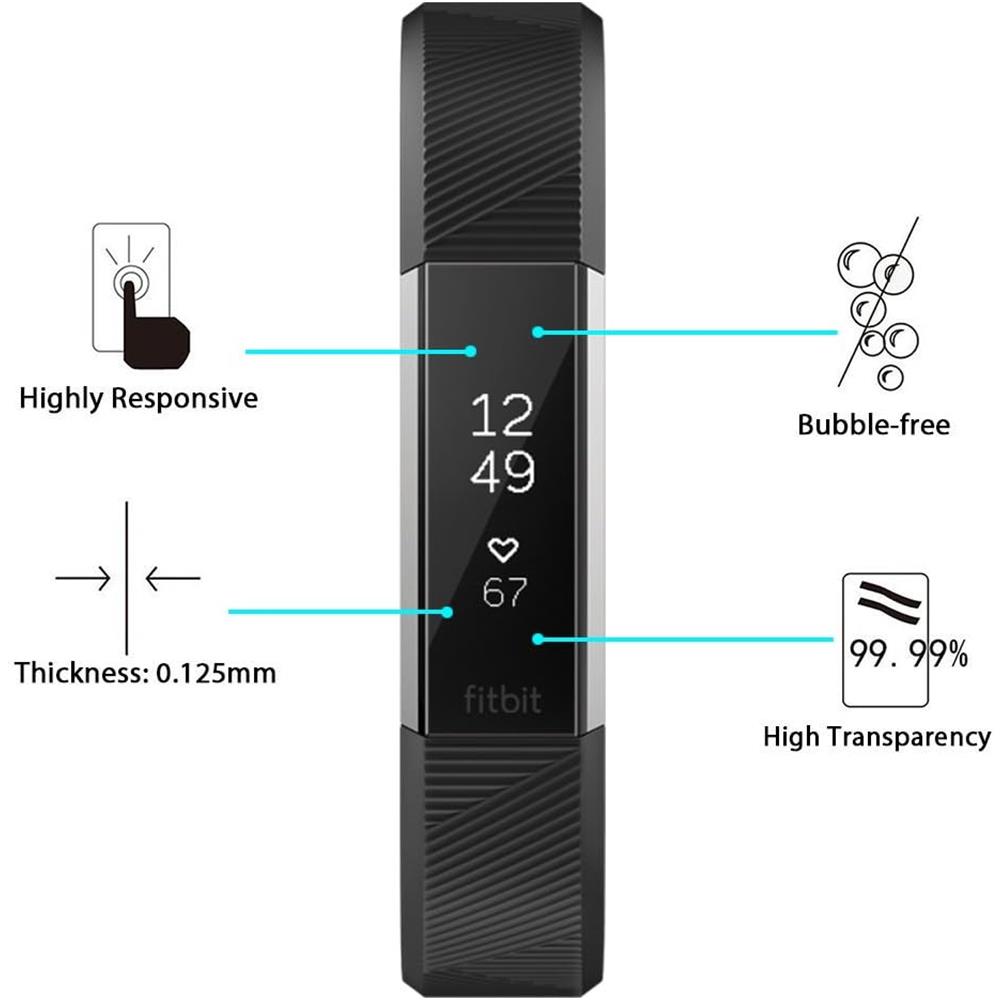 Clear Schutzfolie für Fitbit Alta / HR im 6er Pack
