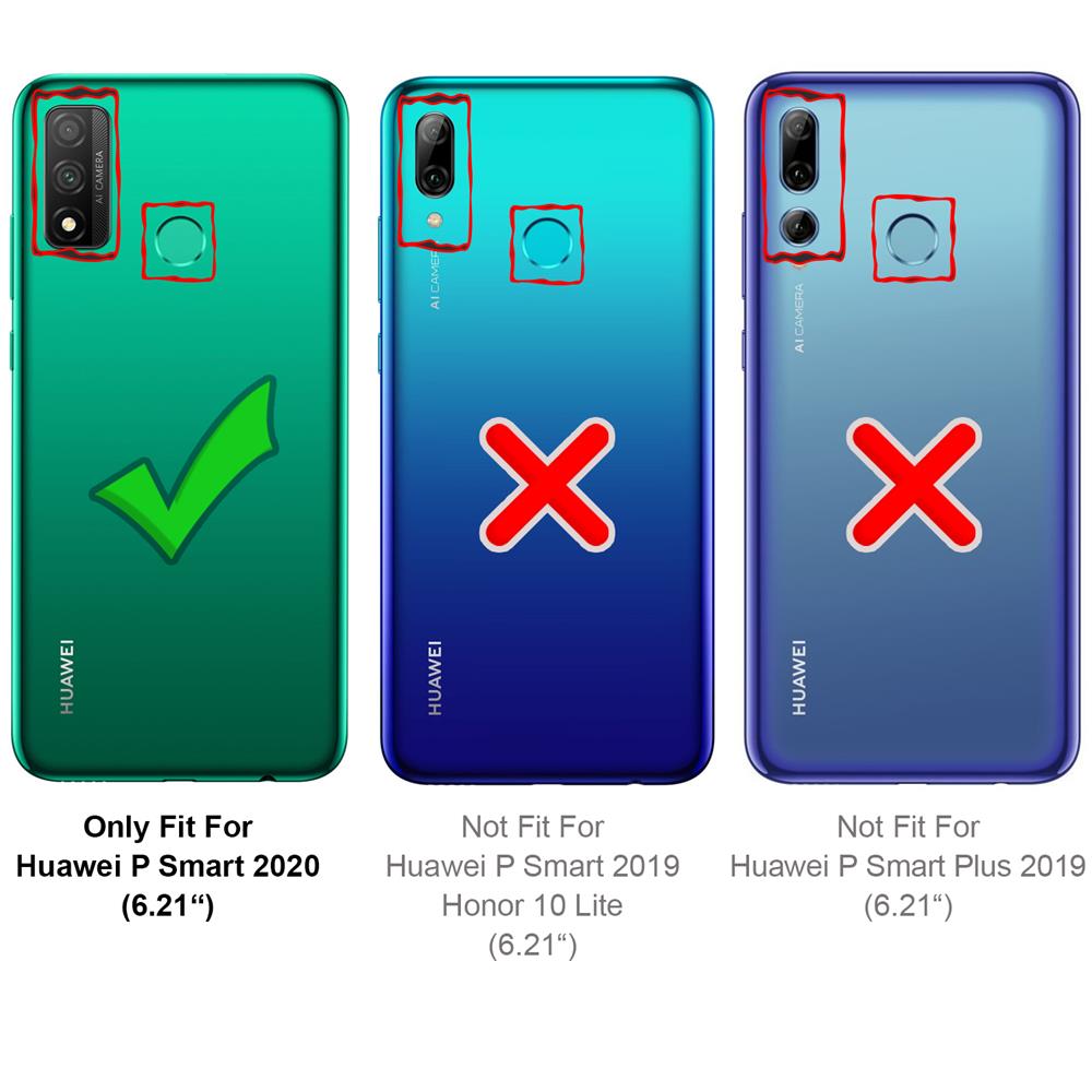 Rugged TPU für Huawei P Smart 2020 in Transparent