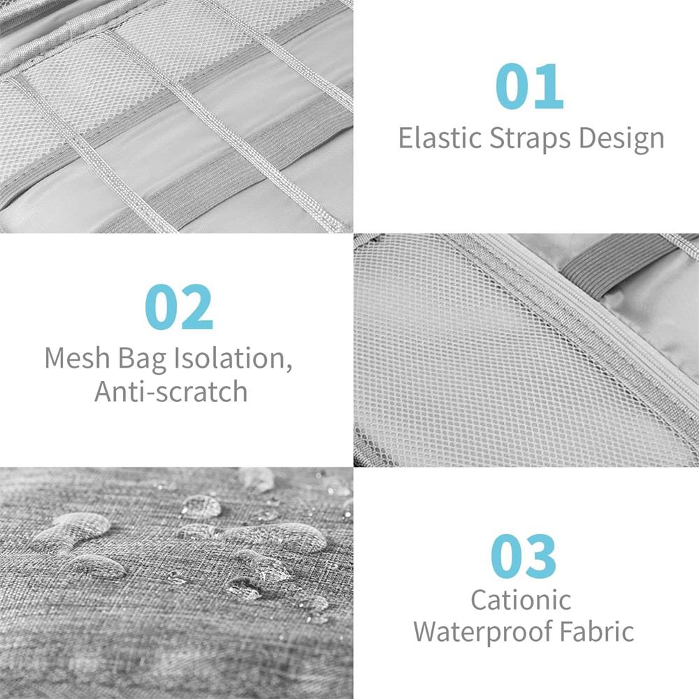 Reiseorganizer - Digital Bag in Schwarz