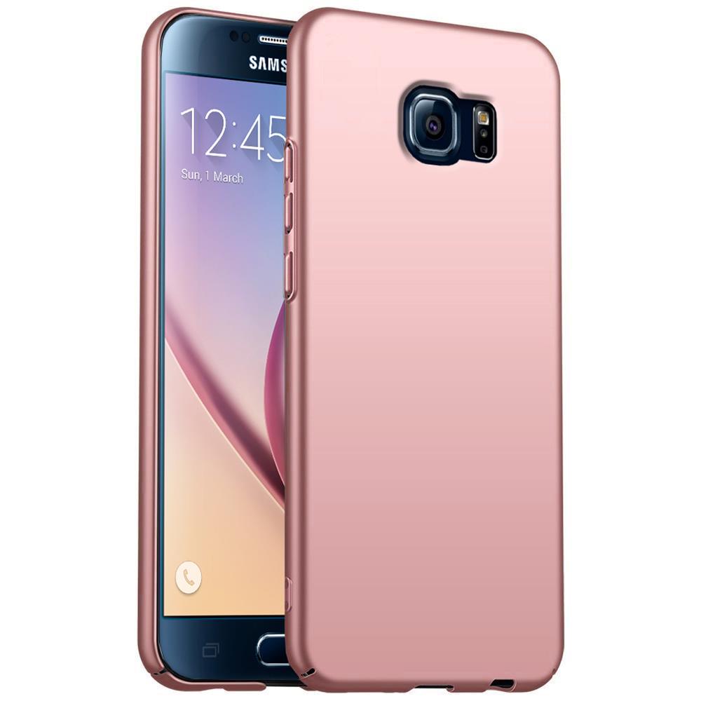 Classic Plain für Samsung Galaxy S6 Edge in Rosegold