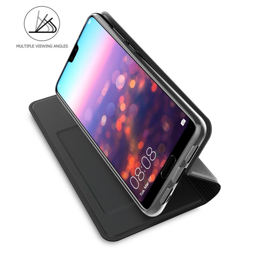 Electroplated Flip für Huawei P20 in Schwarz