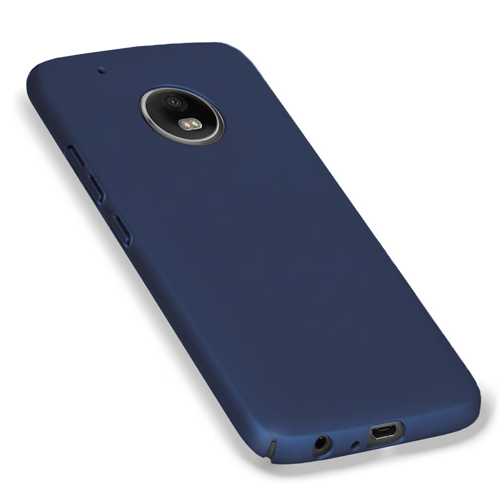 Classic Plain für Motorola/Lenovo Moto E4 in Blau